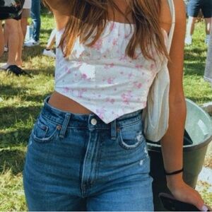 Floral corset top!